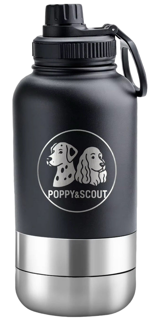 Poppy&Scout thermal flask with screw-on bowls - low stock